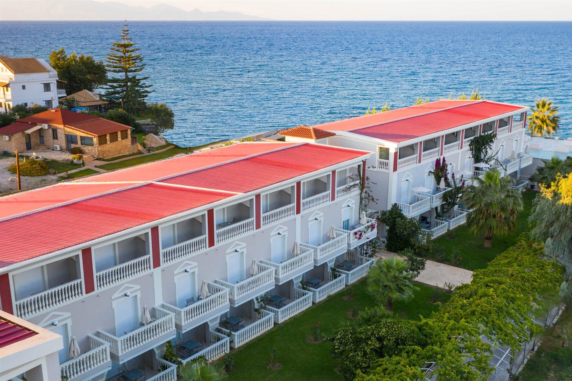 Belussi Beach Hotel & Suites Psarou  Exterior foto