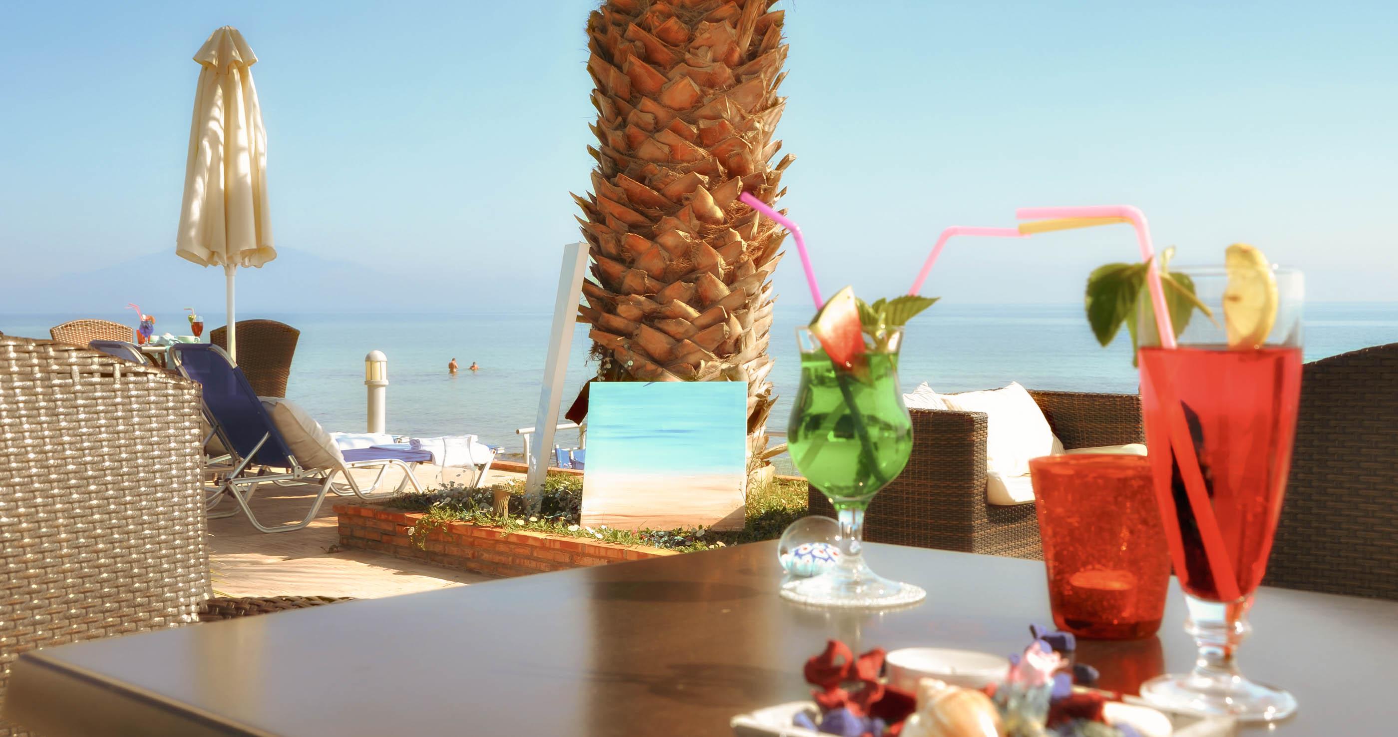Belussi Beach Hotel & Suites Psarou  Exterior foto