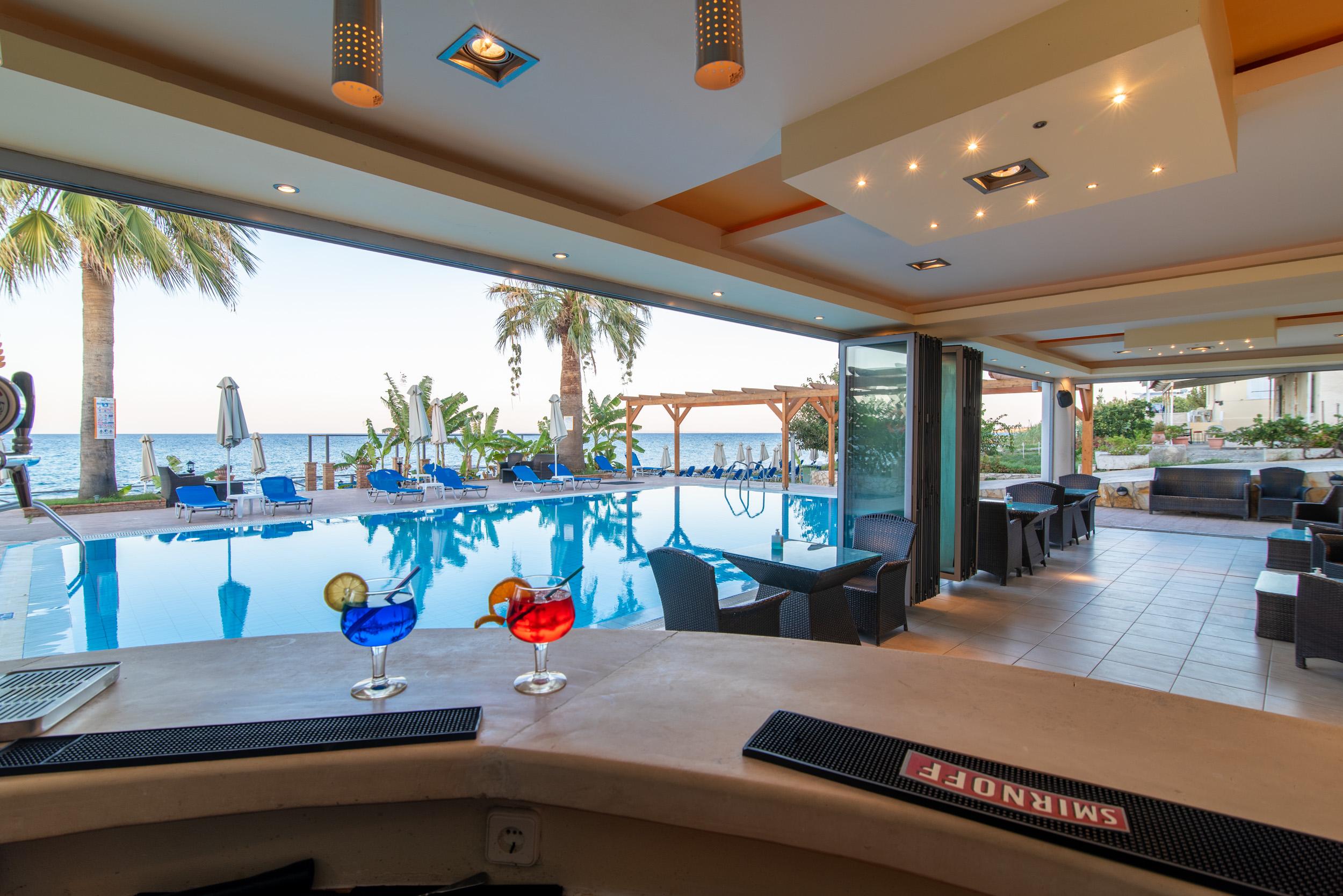 Belussi Beach Hotel & Suites Psarou  Exterior foto